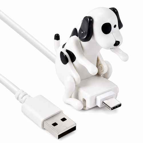 Cute Funny Dog Charging Cable